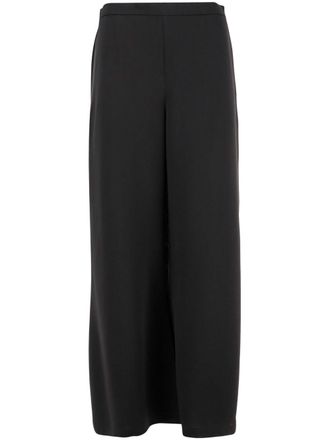 By Malene Birger Lucee flared trousers - women - Polyester/Acetate - 38 - Black