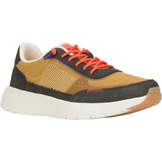 HeyDude Sirocco Alta Hype Nylon Mens Walnut Trainers - Brown - Size UK 10