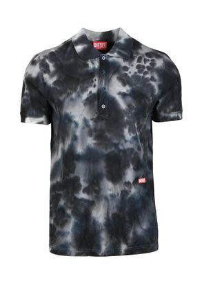 Diesel Grey Cotton Polo