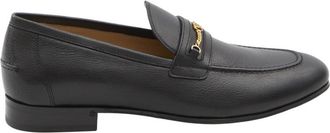 Valentino Garavani Black Slip On Loafers