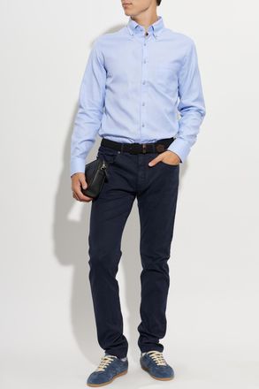 Paul & Shark Shirt With Pocket, Mens, Light Blue