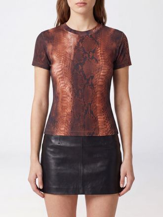 Jean Paul Gaultier Slim-Fit Crewneck T-Shirt in Python-Print Cotton