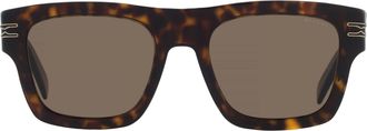 Bulgari B.Zero1 Brown Square Mens Sunglasses BV40015I 52H 52