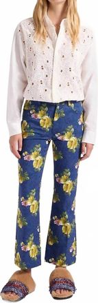 La DoubleJ The Cropped Flare Jean In Riptide