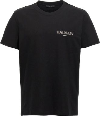 Balmain Hombre, Camisetas, Negro, Talla: XL