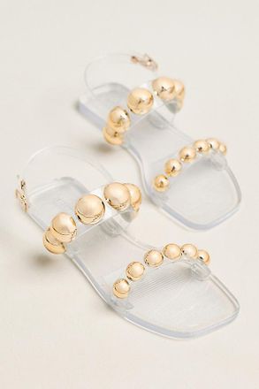 Jeffrey Campbell Gum Drop Studded Jelly Sandals
