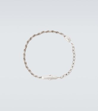 Bottega Veneta Sterling silver chain bracelet
