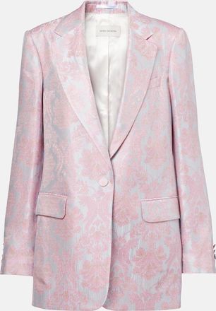 Dries Van Noten Blazer in jacquard floreale