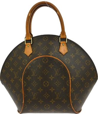 Louis Vuitton Ellipse Bag Monogram Canvas Brown Canvas Handbag (Pre-Owned)