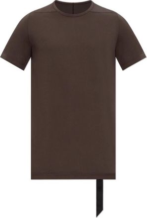 Rick Owens Level T T-shirt - Heren - T-shirts - Bruin - S - Katoen - Tops