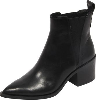 Steve Madden Audience - Dames - Cowboylaarzen - Zwart - 37 1/2 EU - Leer - Schoenen