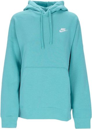 Nike Sportswear Club Fleece Hoodie Washed Teal - Heren - Sportshirts - Blauw - XL - Katoen - Fitness