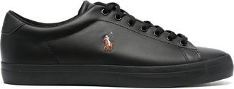 Polo Ralph Lauren Longwood low-top sneakers - men - Leather/Rubber/Fabric - 10 - Black