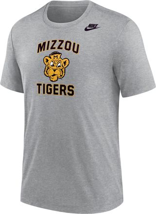 Nike Missouri Tigers Nike Mens Football Tri-Blend T-Shirt in Grey | M21372P396MISR-DGH