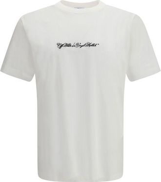 Off-white Witte Katoenen T-Shirt