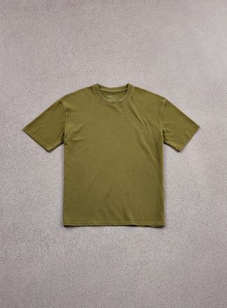 Djab Mens Faded organic cotton T-shirt DJAB 101 Boxy fit