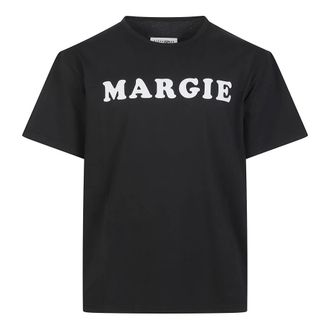 Maison Margiela T-Shirts, male, Black, Size: L Margie T-shirt