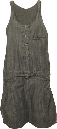 Chlo&eacute; Salopette con bottoni - Grigio