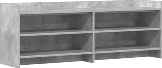 vidaXL Mueble De Tv 135 X 33 X 47 Cm Gris Hormig&oacute;n Vidaxl