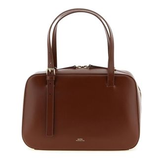 A.P.C. Handbags, female, Brown, Size: ONE SIZE Virginie Box Handbag