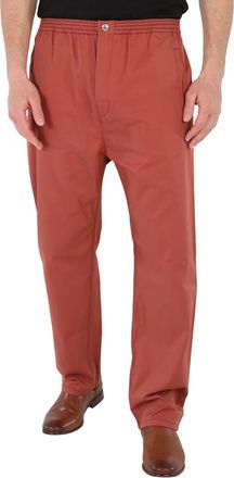 Roberto Cavalli Mens Venetian Red Lounge Pants, Brand Size 46 (Waist Size 30)