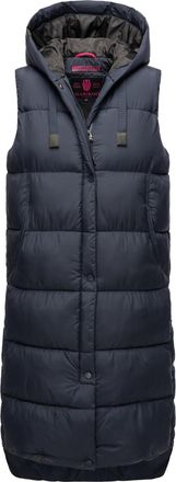 Marikoo Sayorii dames winterbodywarmer - lang, warm & met capuchon