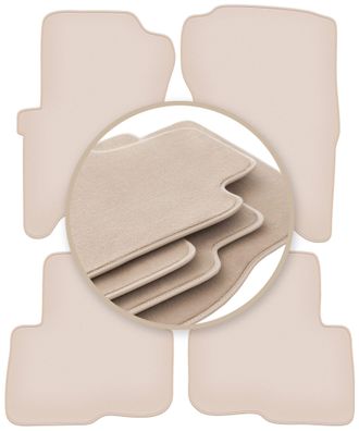 OEM Alfombrillas Beige Premium Para Land Rover Discovery Iii Suv 2004-2011