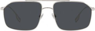 Burberry BE3130 100587 Webb Silver Sunglasses