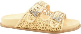 Patrizia Pepe Slippers - Dames - Sandalen - Beige - 35 EU - Schoenen
