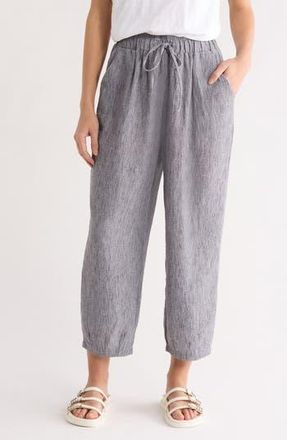 Patrizia Luca Soft Cotton Pull-On Pants in Grey at Nordstrom Rack, Size Medium