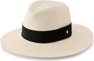 Helen Kaminski Atlas Panama Fedora in Parchment at Nordstrom, Size Medium
