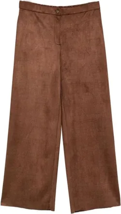 Marina Rinaldi Donna, Pantaloni, Marrone, S, new