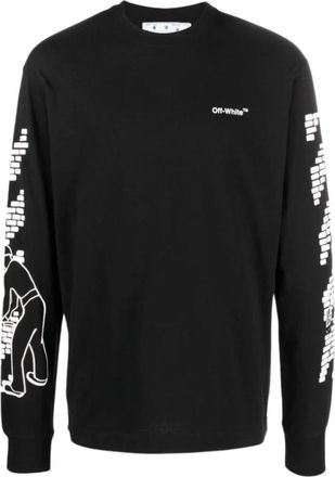 Off-white Maglia - Heren - Longsleeves - Zwart - M - Tops