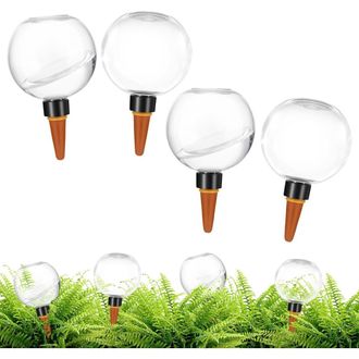 OEM Riego Autom&aacute;tico Para Plantas - Dep&oacute;sito De 500 Ml - Para Interior Y Exterior - Pl&aacute;stico - 4 Unidades