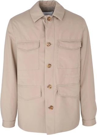 Lardini Gewatteerd veldjack - Beige
