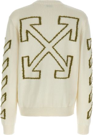 Off-white Mens Beige Cotton Cardigan Clothing
