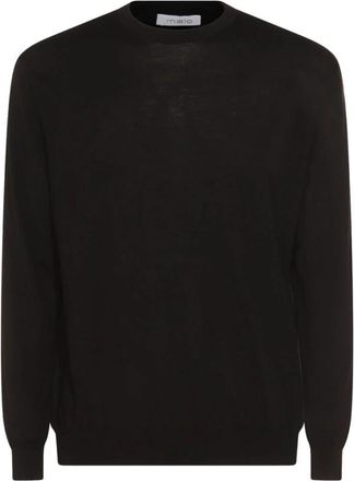 Malo Round-neck Truien - Heren - Ronde hals truien - Zwart - 4XL - Truien & Vesten
