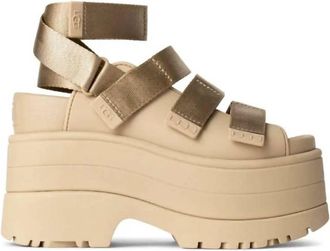 UGG Womens Goldenrise Sandal In Mustard Seed