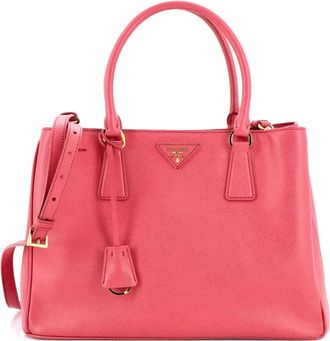 Prada Gardeners Saffiano Leather Medium tote bag - Rosa