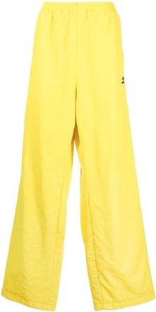 Balenciaga Trainingsbroek met logo - Geel