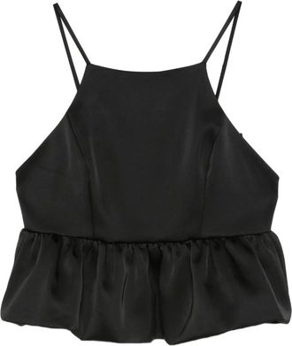 Sandro Hemd met ruches - Zwart