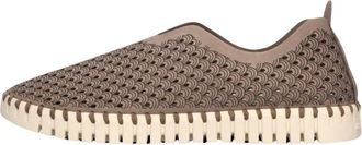 Ilse Jacobsen Schoenen, Dames, Beige, 38 EU, Taupe Instapper Tulip 3275