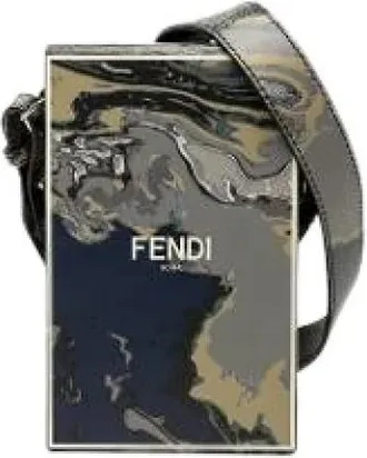 Fendi Pre-owned Vintage Crossbody Bag - Dames - Vintage Schoudertas - Grijs - ONE Size - Vintage