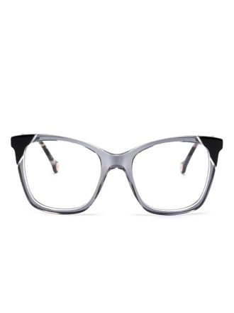 Carolina Herrera square-frame glasses - Grey