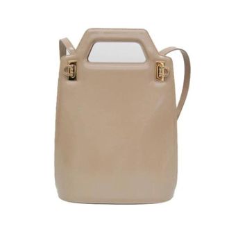 Ferragamo Pre-owned Handbags, female, Pink, Size: ONE SIZE Pre-owned Dh-21 3483 Handbag