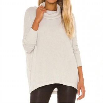 Free People Juicy Long Sleeve Top In Stone Cold