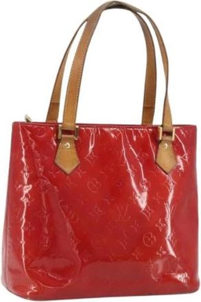 Louis Vuitton Pre-owned Hand Bag - Dames - Vintage Schoudertas - Rood - ONE Size - Leer - Vintage