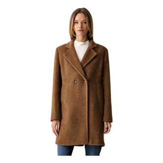 Fracomina Donna, Cappotti, Marrone, L, new