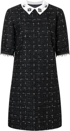 Ana Alcazar Elegante Jurk Collectie - Dames - Korte kleedjes - Zwart - S - Kleedjes
