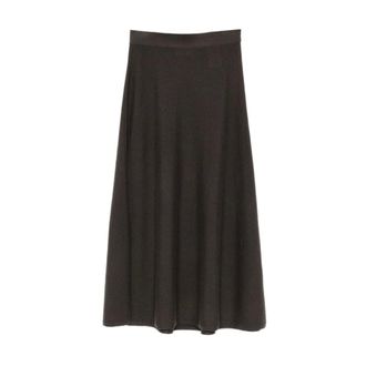 Lisa Yang Rokken, Dames, Bruin, S, Kasjmier, Torie Skirt
